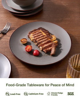 Famiware Venus 20 oz bowls with sturdy stoneware.