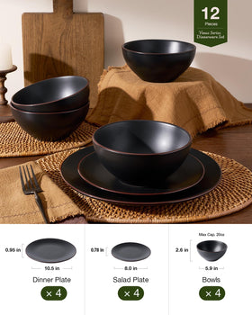 Famiware Venus stacked dishes illustrate space-saving cabinet storage.