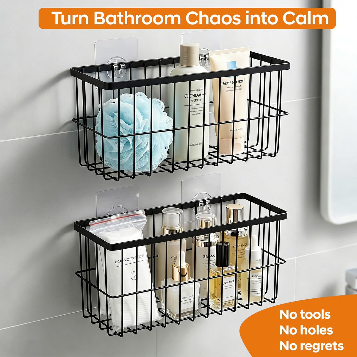 FAMNONE compact storage solution for small spaces on a door