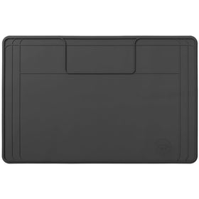 Famous Dino The Original Under Sink Mat top view protecting cabinet floors from leaks.