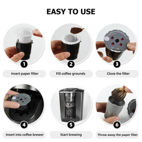 Fanativita compostable filters reduce waste while preserving aroma.