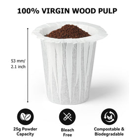 Fanativita Cuisinart SS-RFC compatible filters enable easy cleanup.