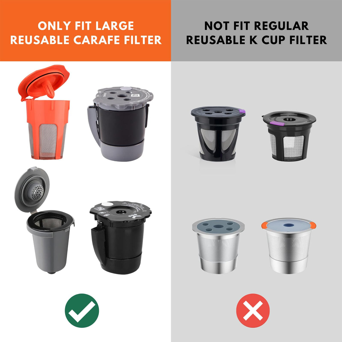 Fanativita My K-Cup compatible disposables for smoother aroma and reduced sludge.