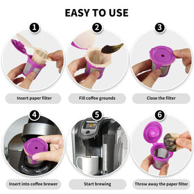Fanativita filters let you brew your own coffee and save per cup.