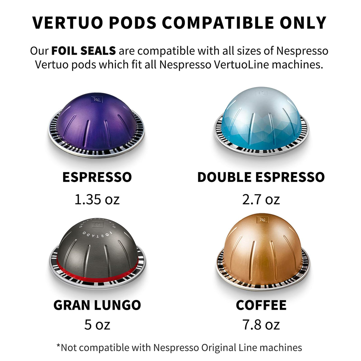 Fanativita Vertuo reusable pod lid in use for easy sealing