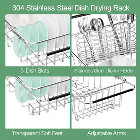 Fanbsy rustproof dish drainer for daily-use kitchen tasks.