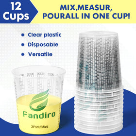 Fandiro sturdy PP plastic ensures durable reuse