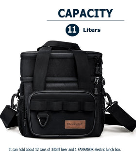 FanfanOK 1.8L capacity fits single-serve meals and snacks.