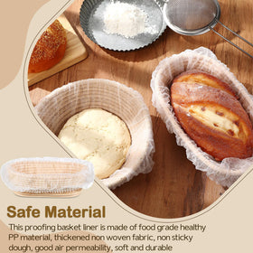 Fanfanwin 24-inch compatible liner fits varied bannetons for versatile proofing.