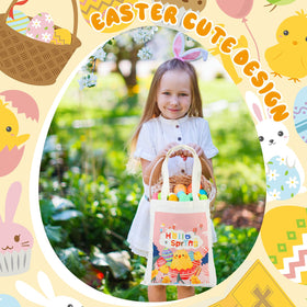 Fanfanwin multipurpose Easter gift bag for school events and casual shopping