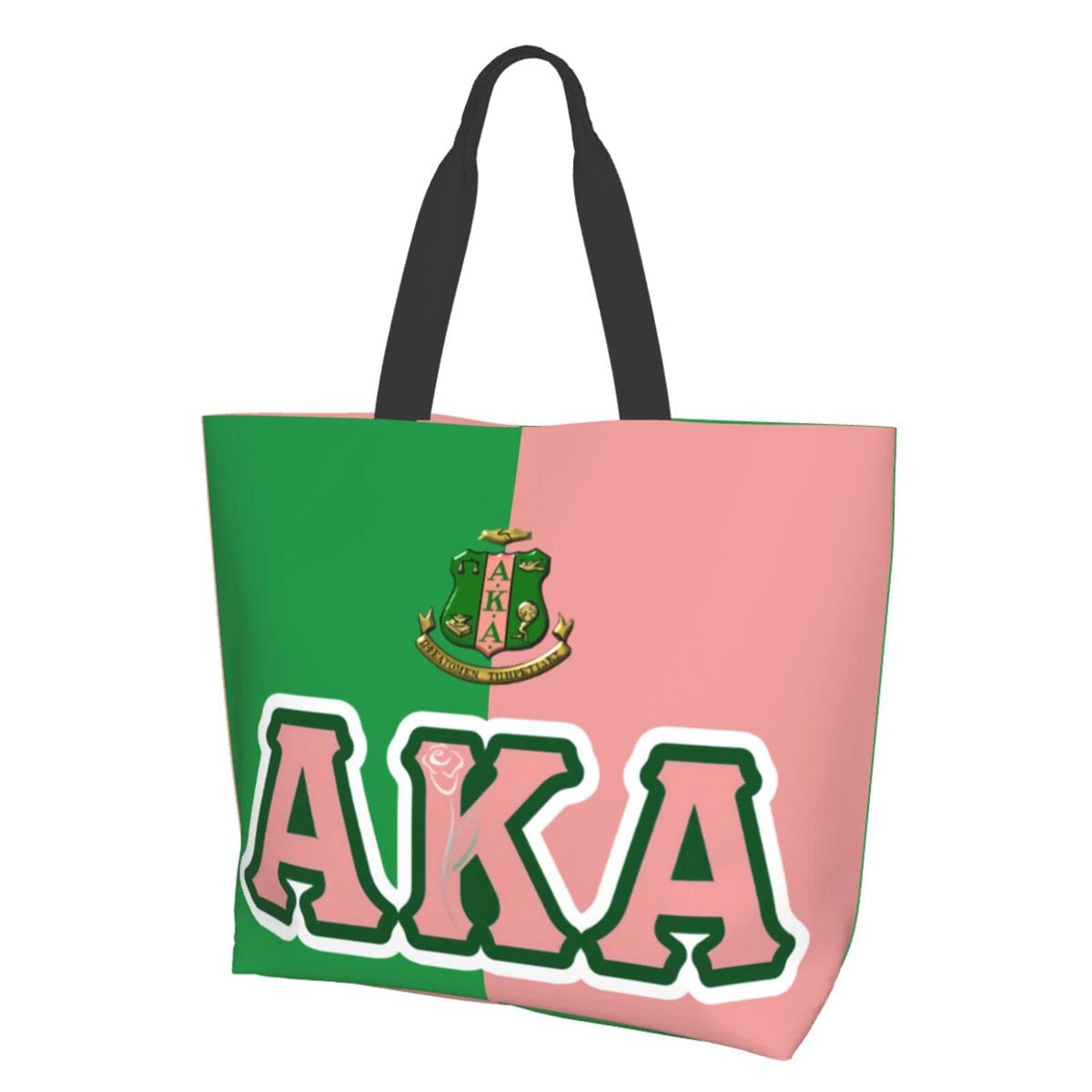 Fangqu AKA Beach Tote Bag front view with roomy interior for groceries and beach days.