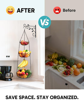 FANGSUN 36-inch height fits compact spaces while keeping items visible.