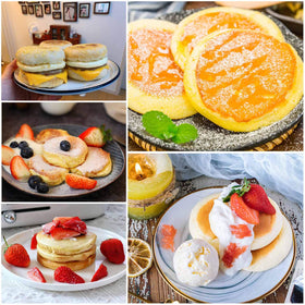 FANGSUN 6-pack rings serve as versatile molds for eggs and mini desserts.