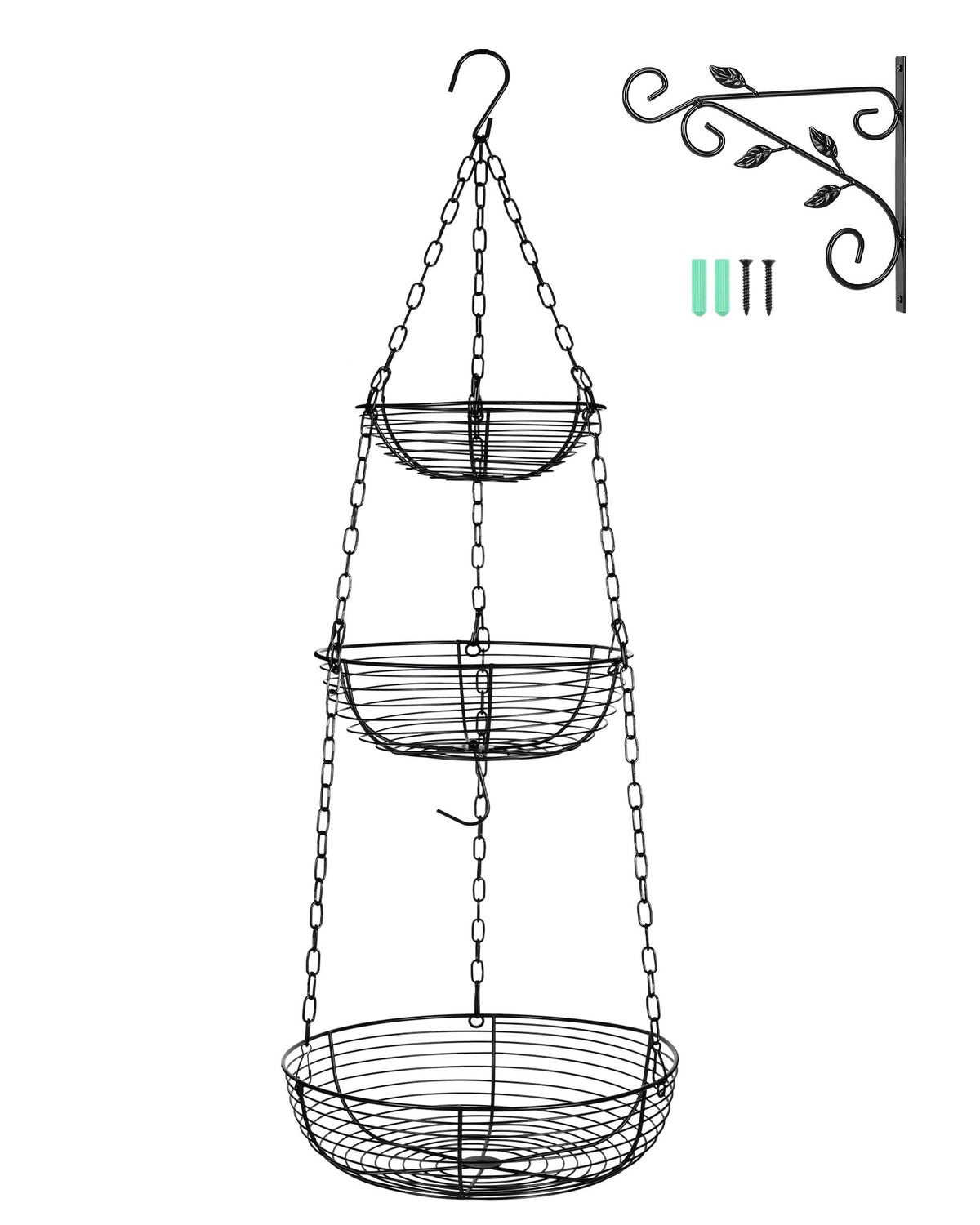 FANGSUN easy-install bracket makes wall mounting quick and stable.