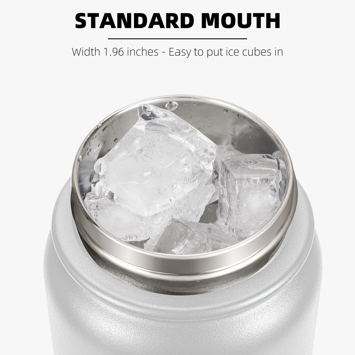 Fanhaw double-wall insulation helps keep drinks cold up to 24 hours