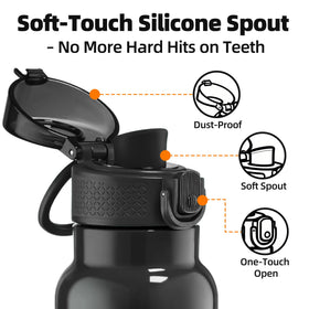 Fanhaw Daylite 24oz insulated bottle keeps beverages cold during workouts.