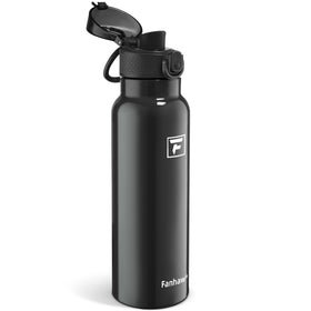 Fanhaw Daylite bottle with silicone spout lid for quick, one-handed hydration.