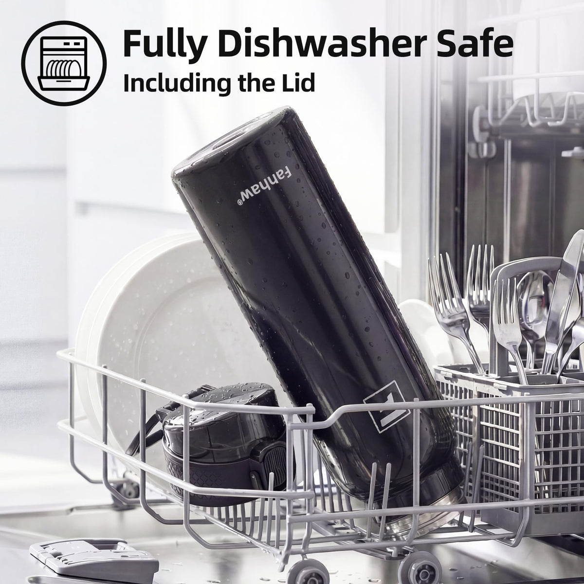 Fanhaw Daylite bottle, BPA-free stainless steel, durable for daily use.