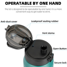 Fanhaw stainless steel 18-8 bottle resists odors for daily use
