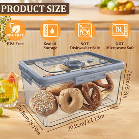 Air valve on Fanlory bread box allows controlled airflow.
