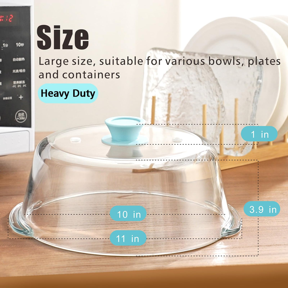 FANQIEW BPA-free-materials underscores safe microwave heating with no plastics.