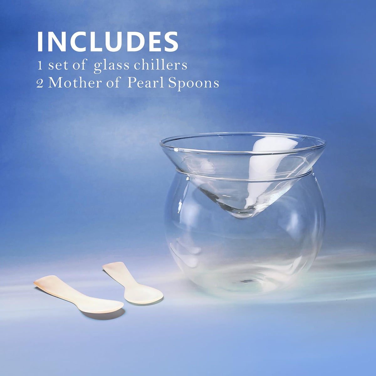FANQIEW mother-of-pearl spoons preserve delicate flavors during service