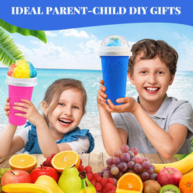 BPA-free, food-grade silicone Fans-One slushie cup for safe use