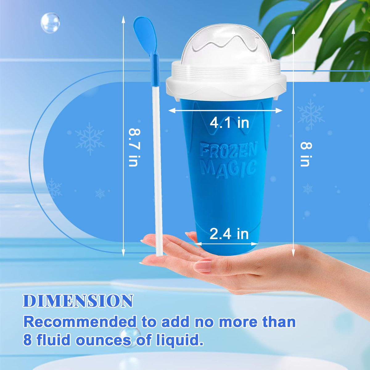 FANS-ONE Slushie Cup ideal for family fun and parties