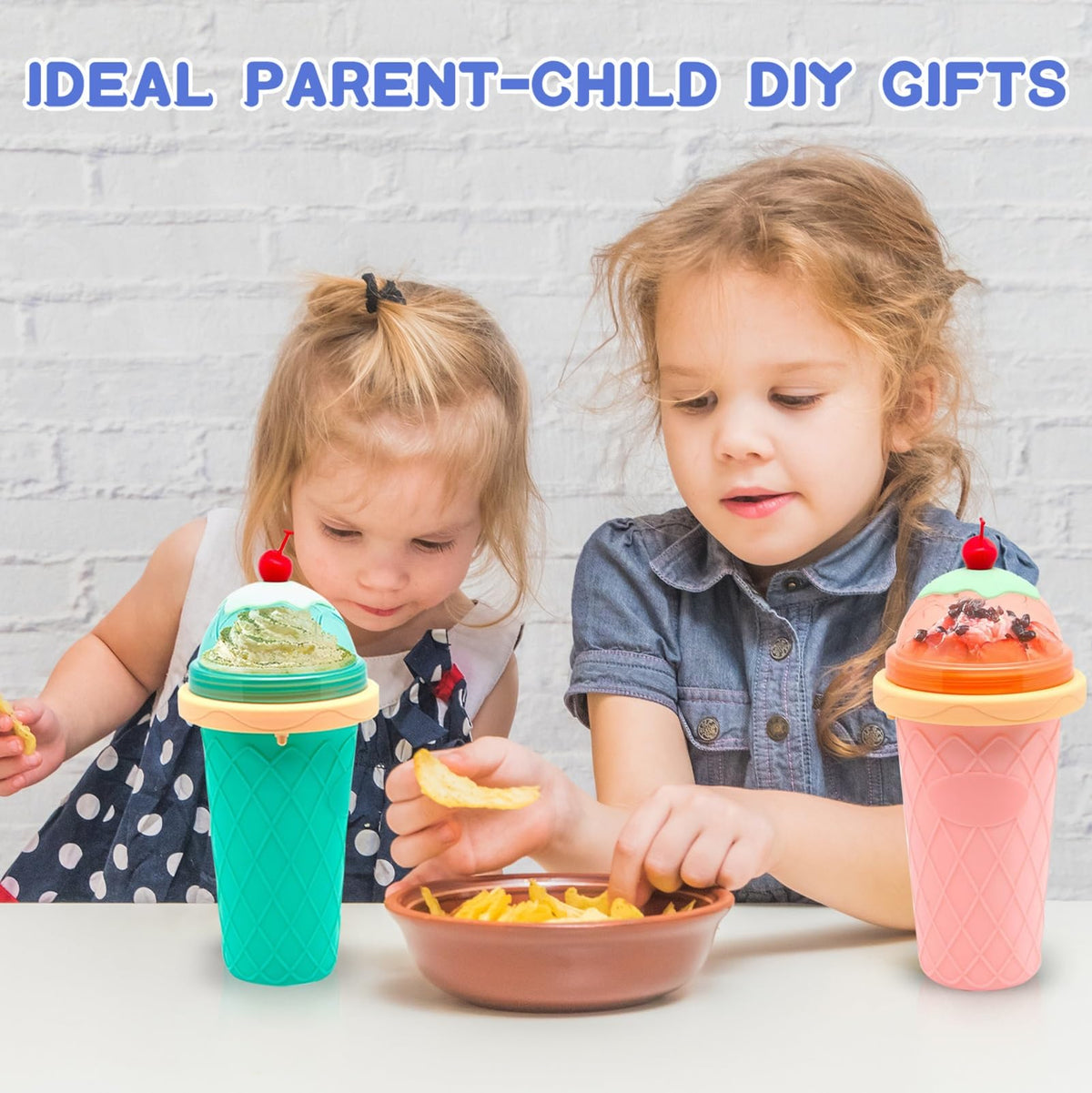 Gift-ready Fans-One Slushie Cup set ideal for holidays and birthdays.