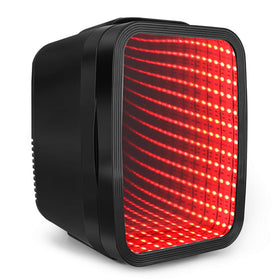 FansExpert mini fridge front view shows compact 4L capacity for desks and small spaces
