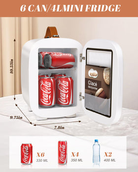 FANSEXPERT ideal for skincare, drinks, makeup, dorms, offices, and cars.