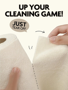 Fantasticlean 40-count microfiber cloths offer reusable performance for daily messes