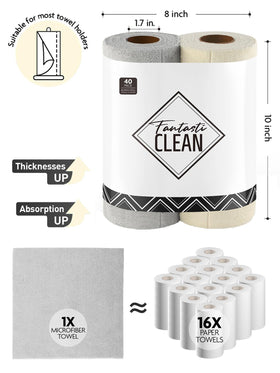 Fantasticlean premium material 87 polyester 13 polyamide fibers for durability