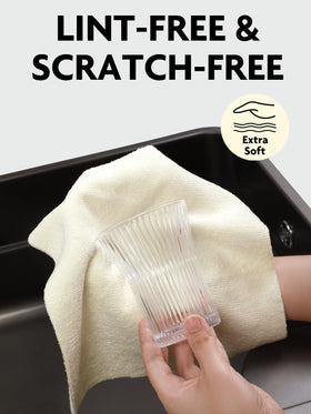 Fantasticlean lint-free streak-free results on glass and counters