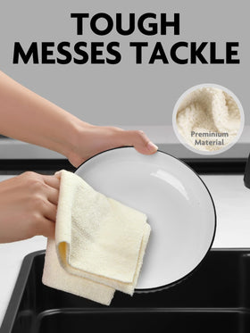 Fantasticlean two-roll beige and moss green pack ready for use.