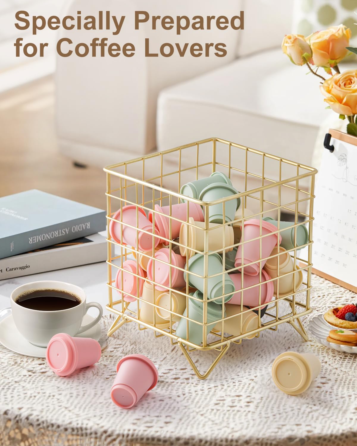 FantasyLife K Cup Holder Organizer demonstrates large capacity for multiple pods.