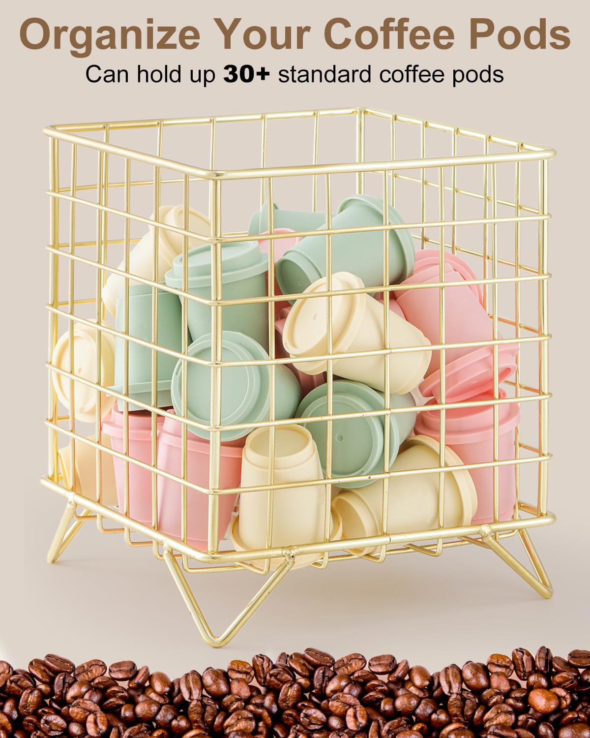 FantasyLife K Cup Holder Organizer used as a multi-purpose storage solution.