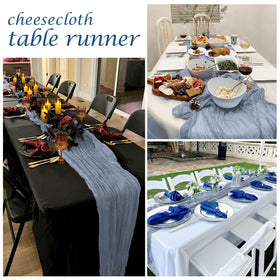 FANTEKE durable polyester table runner resists fading during celebrations
