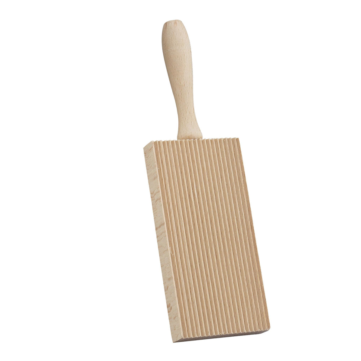 Fante's gnocchi board beechwood shapes gnocchi for light texture and sauce-ready servings