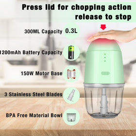 Fanxieast mini chopper blade assembly shown for fast, precise slicing