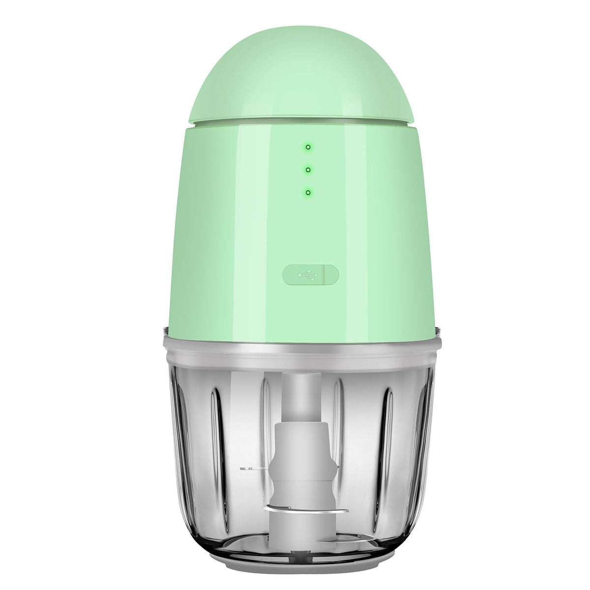 Fanxieast cordless mini food processor with glass bowl for safe, easy chopping