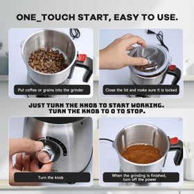 FAOFER kitchen in use demonstrates practical spice and coffee grinding.