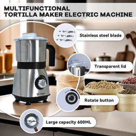 FAOFER grinder shows large 600ml capacity for batch grinding.