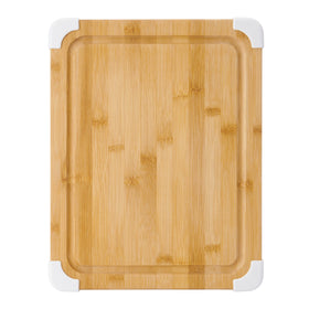 Farberware bamboo board ready for kitchen prep and family meals