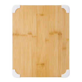 Farberware cutting board showing non-slip trim for stable chopping