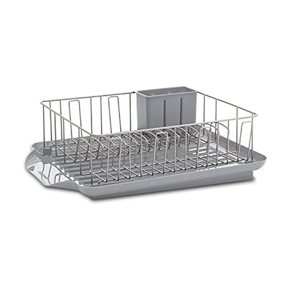 Farberware Classic dish rack front view highlights organized countertops for daily use.