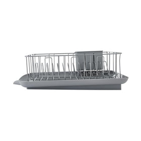 Farberware Classic dish rack removable components simplify cleaning routines.