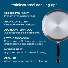 Farberware Classic 10-inch interior view with ample sauté space