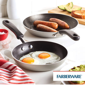 Farberware Cookstart DiamondMax 10-inch skillet for quick, even sautéing.