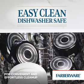 Farberware Cookstart DiamondMax griddle handles for a confident grip